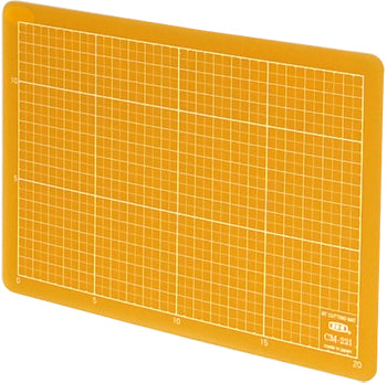 NT Cutter Schneidematte – 220 × 150 mm, Transparent Orange