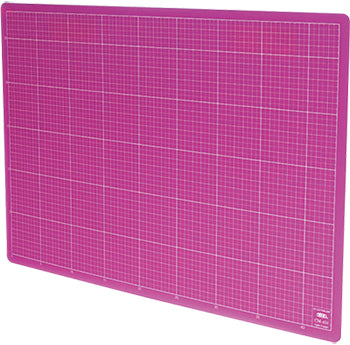 NT Cutter Schneidematte – 450 × 300 mm, Transparent Rot