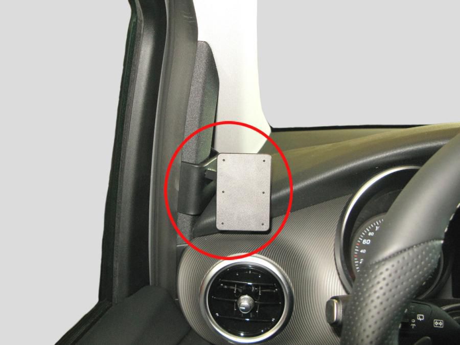 Brodit Auto-Halterung, Passive Halterung – Universal – Schwarz, ABS