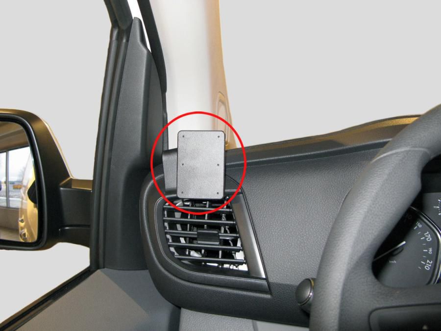 Brodit Auto-Halterung, Lüftung, passiv – universal – Schwarz, Kunststoff