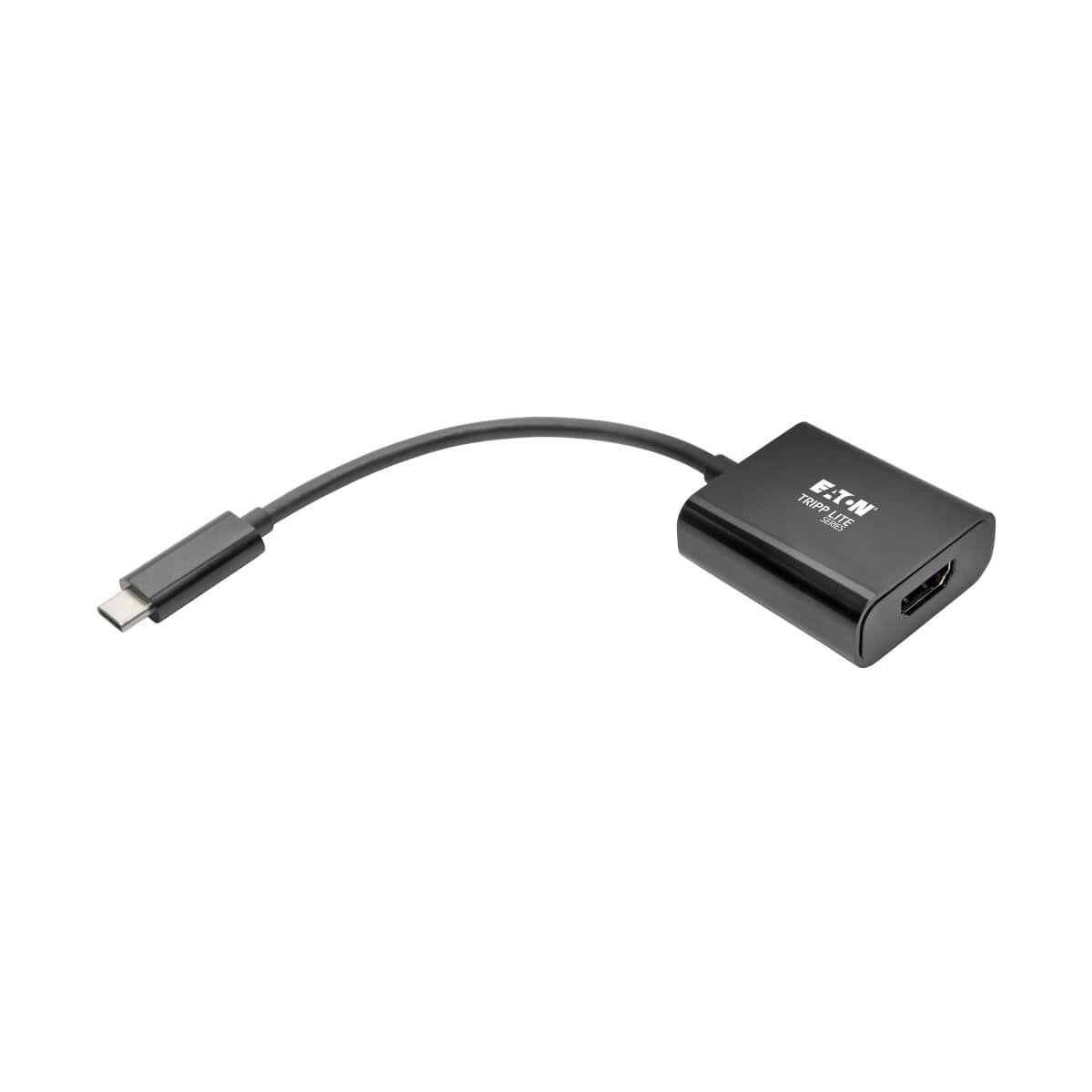 Tripp Lite U444-06N-HDB-AM USB-C zu HDMI Adapter – 4K (3840 × 2160), 0,15 m, HDMI 1.4, DP Alt Mode – Schwarz