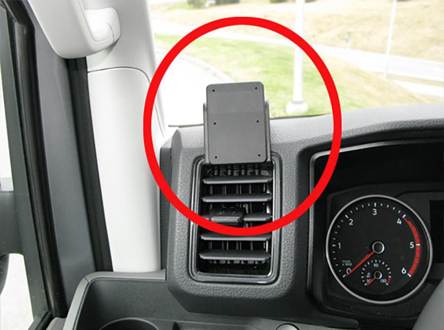 Brodit Auto-Halterung, Lüftung, passiv – universal – Schwarz, ABS