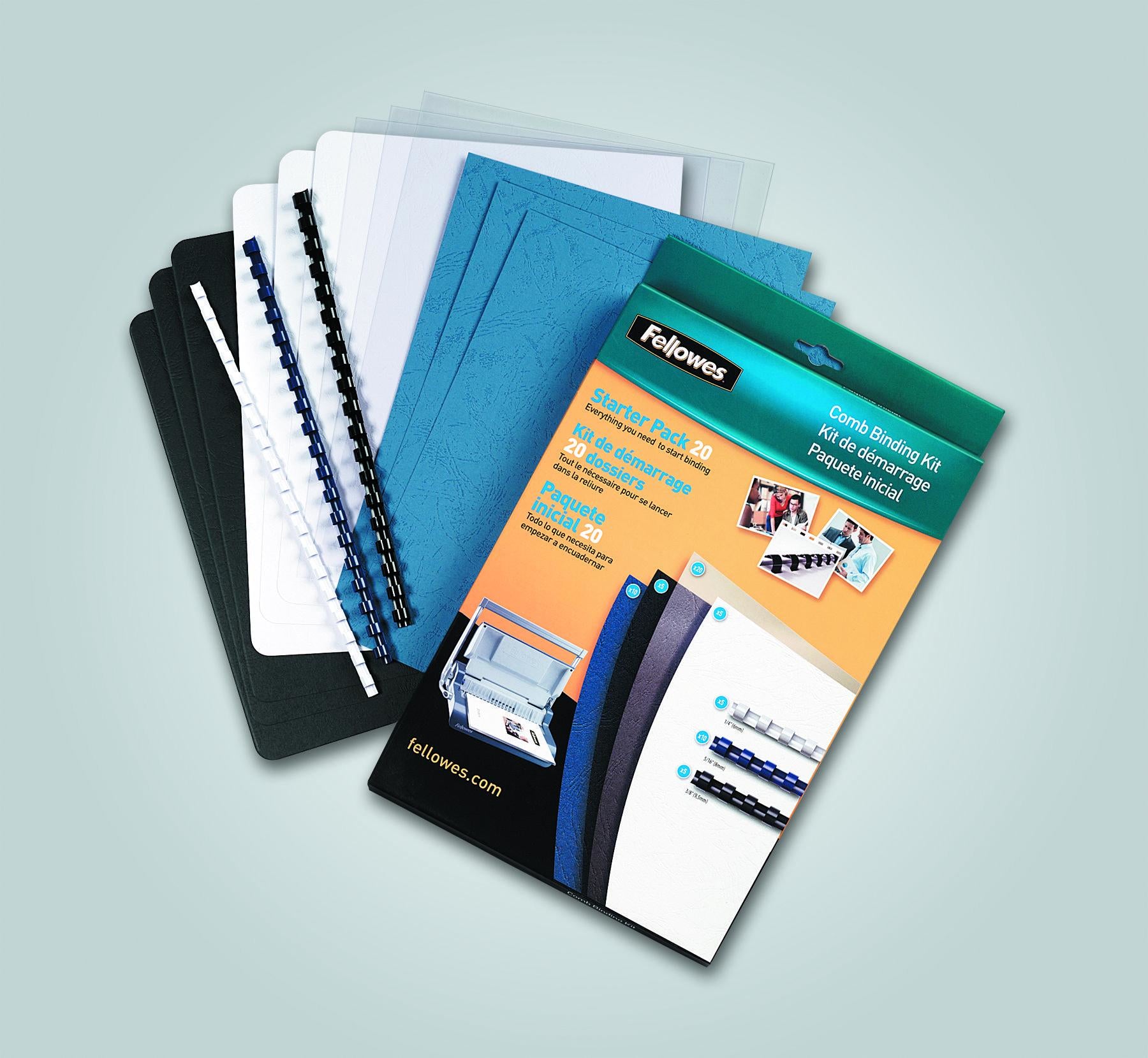 Fellowes Bindedisc-Ringe – für A4 – Kunststoff