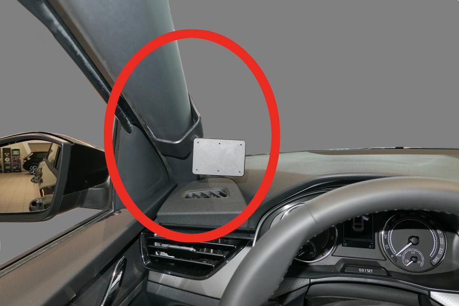 Brodit ProClip – Auto-Halterung – Lüftungsschlitz – Schwarz