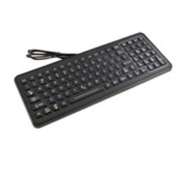 Intermec SLK-101 – Tastatur – kabelgebunden, PS/2 – beleuchtet – schwarz