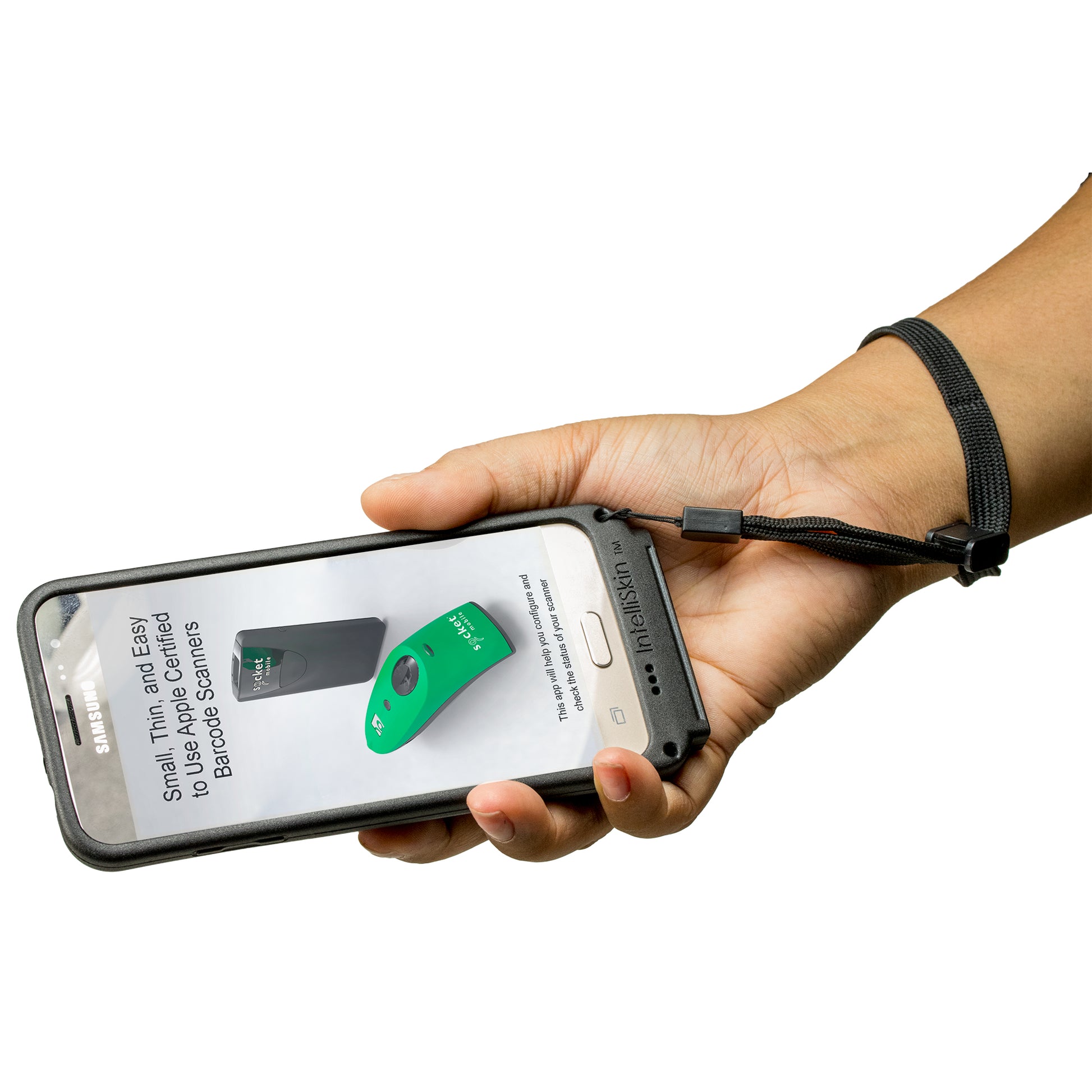 Socket Mobile Handschlaufe – für 600 Serie, 700 Serie, 800 Serie – Grün
