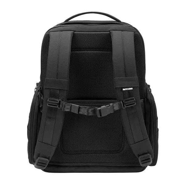 Incase City-Rucksack A.R.C. Commuter – mit Tabletfach, rPET-Polyester – Schwarz, 406,4 × 482,6 × 127 mm
