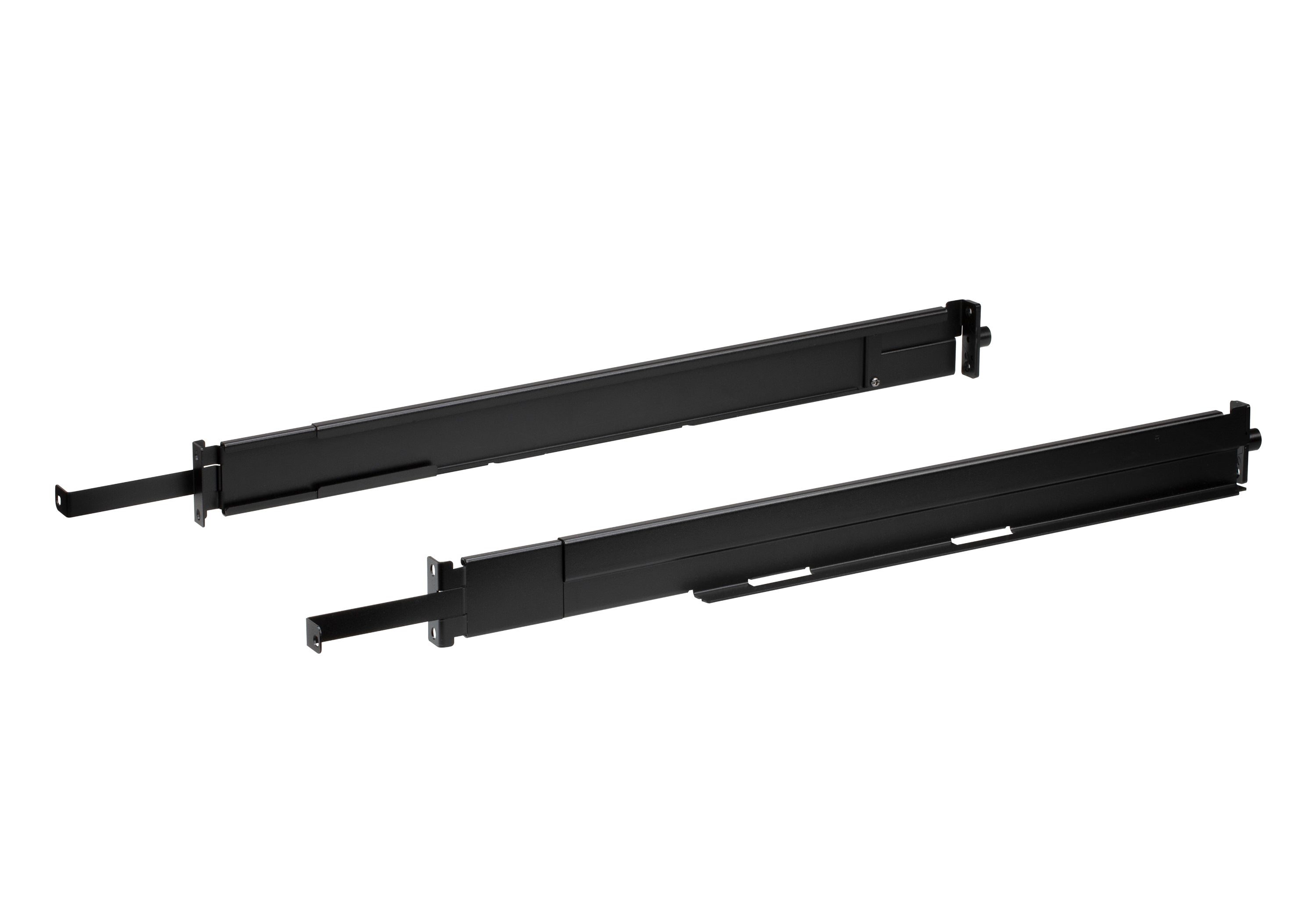 ATEN 2K-0005 – Montagehalterung – für CL1008M, CL1016M, CL1308N und andere, Racktiefe 57–70 cm, Schwarz