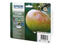 Epson Tintenpatronen-Multipack T1295, CMYK, 4er-Pack – für Tintenstrahldrucker/Multifunktionsgeräte