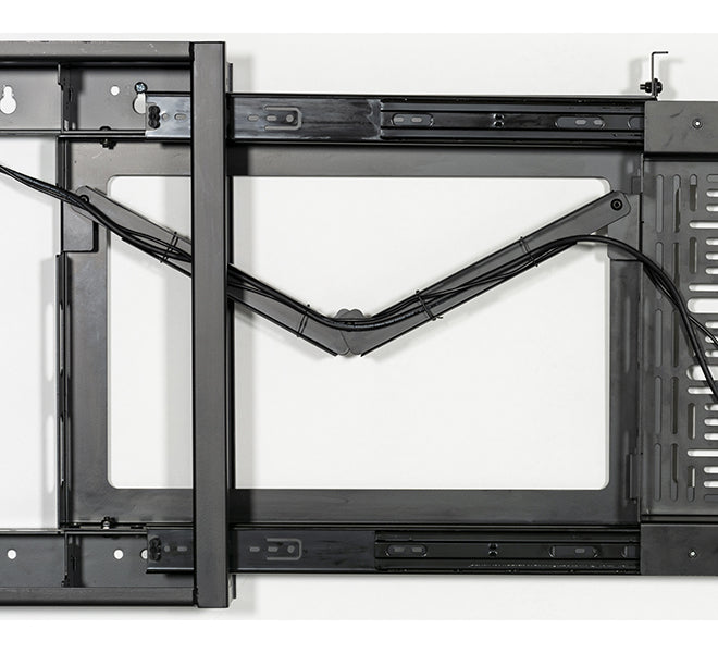 B-Tech BT7883 – Wandhalterung, ausziehbar, für 32–70", VESA 200×200–600×400, bis 100 kg, Schwarz