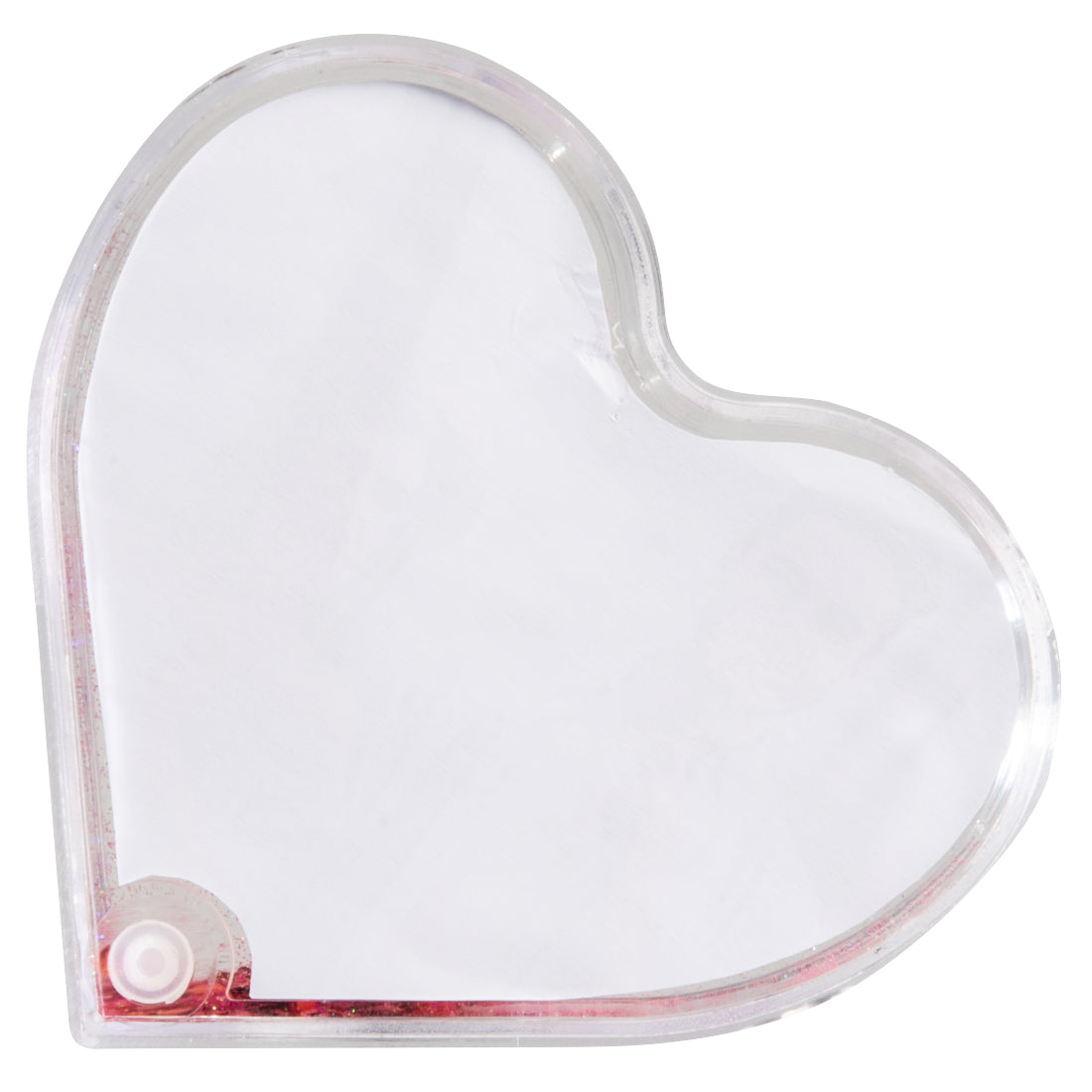 Hama Fotokugel Herz, Acryl, transparent, 9,4 × 7,6 cm