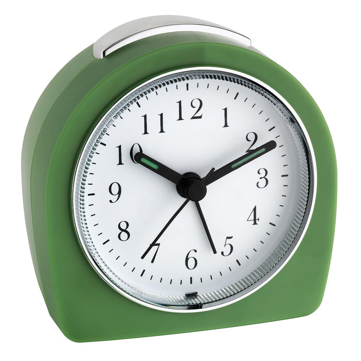 TFA-Dostmann TFA Dostmann Quarz-Wecker – Analog, Schlummerfunktion, 8,7 × 9 × 5,5 cm, Grün, Kunststoff