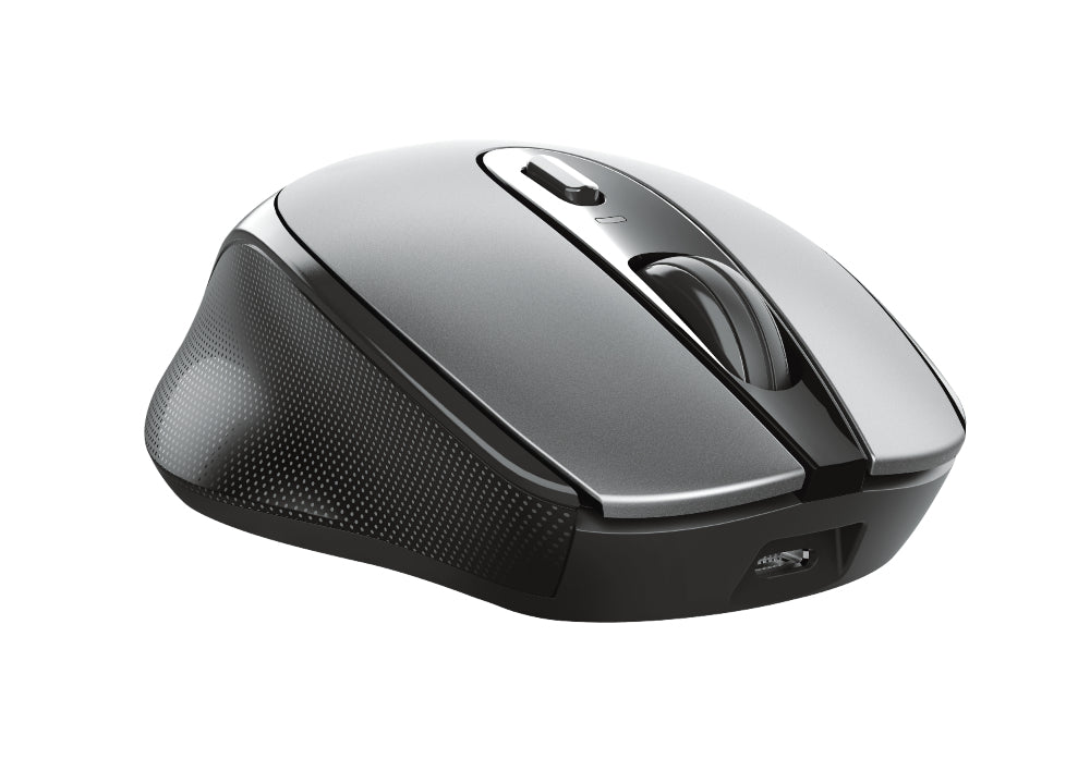 Trust Zaya – Maus – Kabellos (2,4 GHz), 1600 DPI, beidhändig, Schwarz