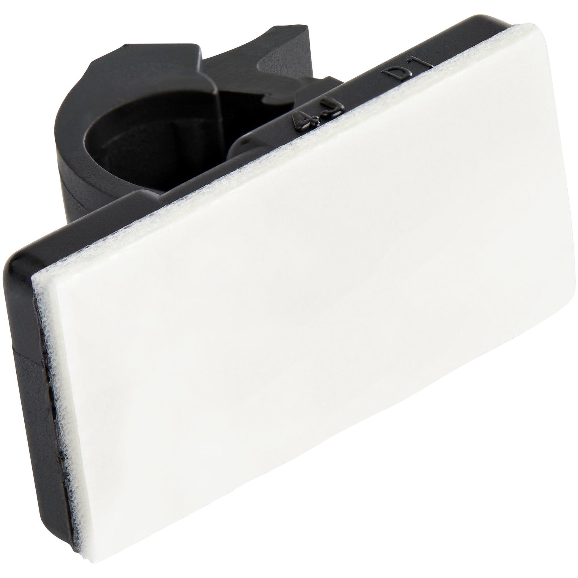 StarTech.com Kabel-Clip – selbstklebend, bis Ø 5,5 mm, 100 Stück, schwarz, 26 × 13 × 12 mm
