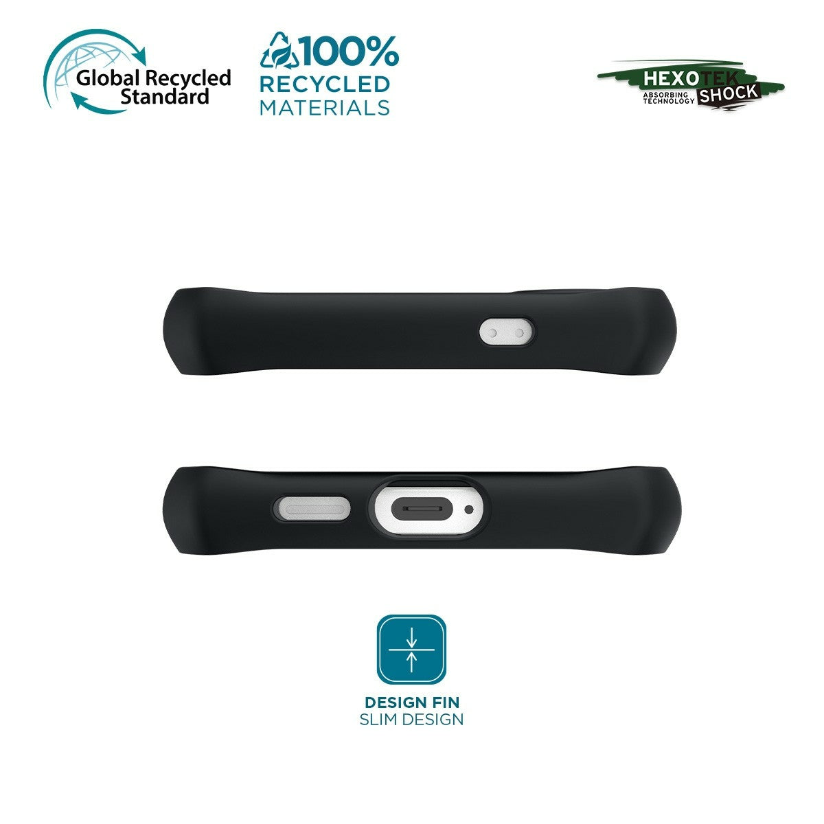 Mobilis Backcover SPECTRUM_R – für Samsung Galaxy S24 – schwarz matt