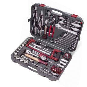 Kraftwerk Steckschlüsselsatz Basic – Antrieb 1/4" + 1/2" – 204.105.600