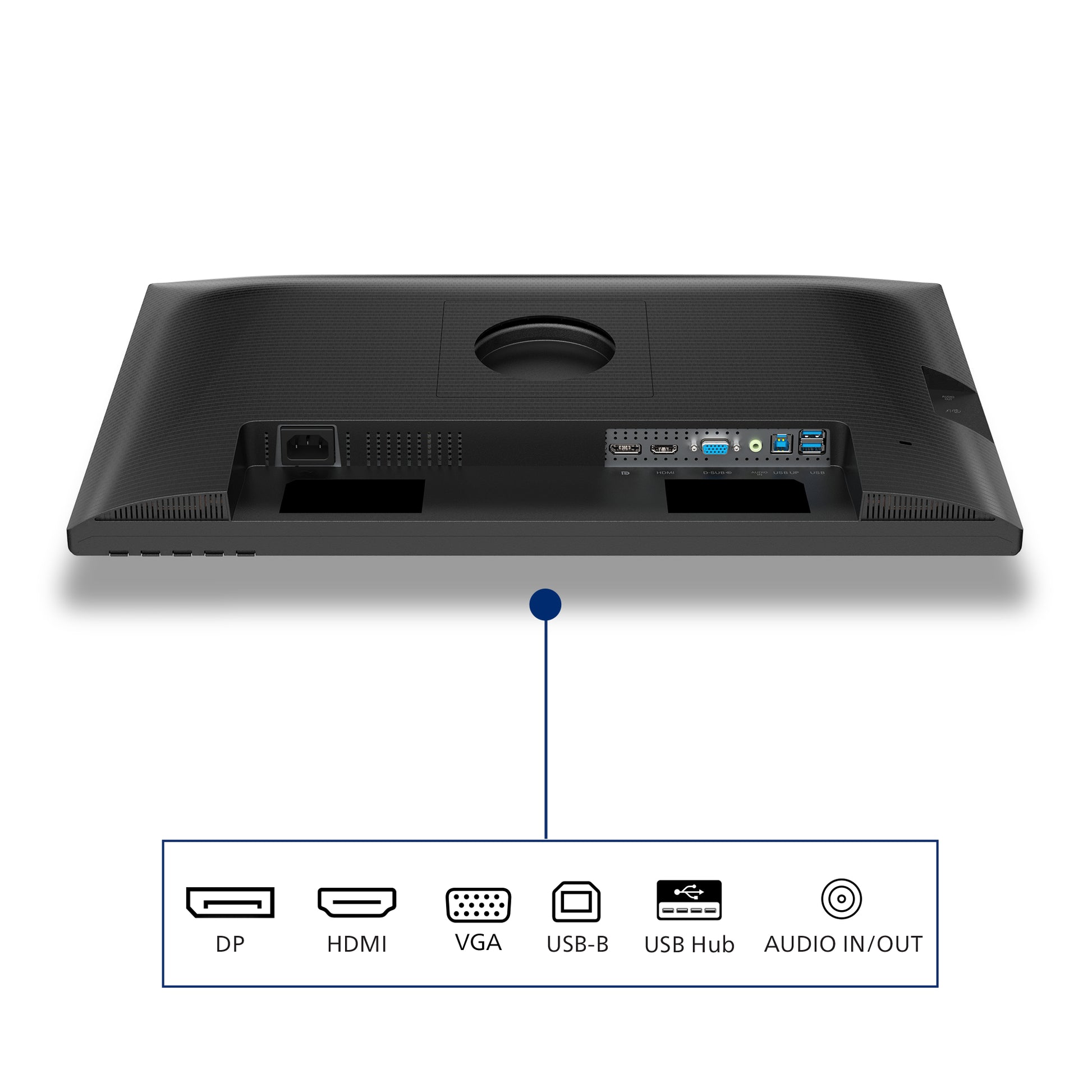 Philips 24B2N3200J/000 – Monitor, 23,8", IPS, 120 Hz, 300 cd/m², USB-Hub, Lautsprecher, Adaptive Sync, Schwarz