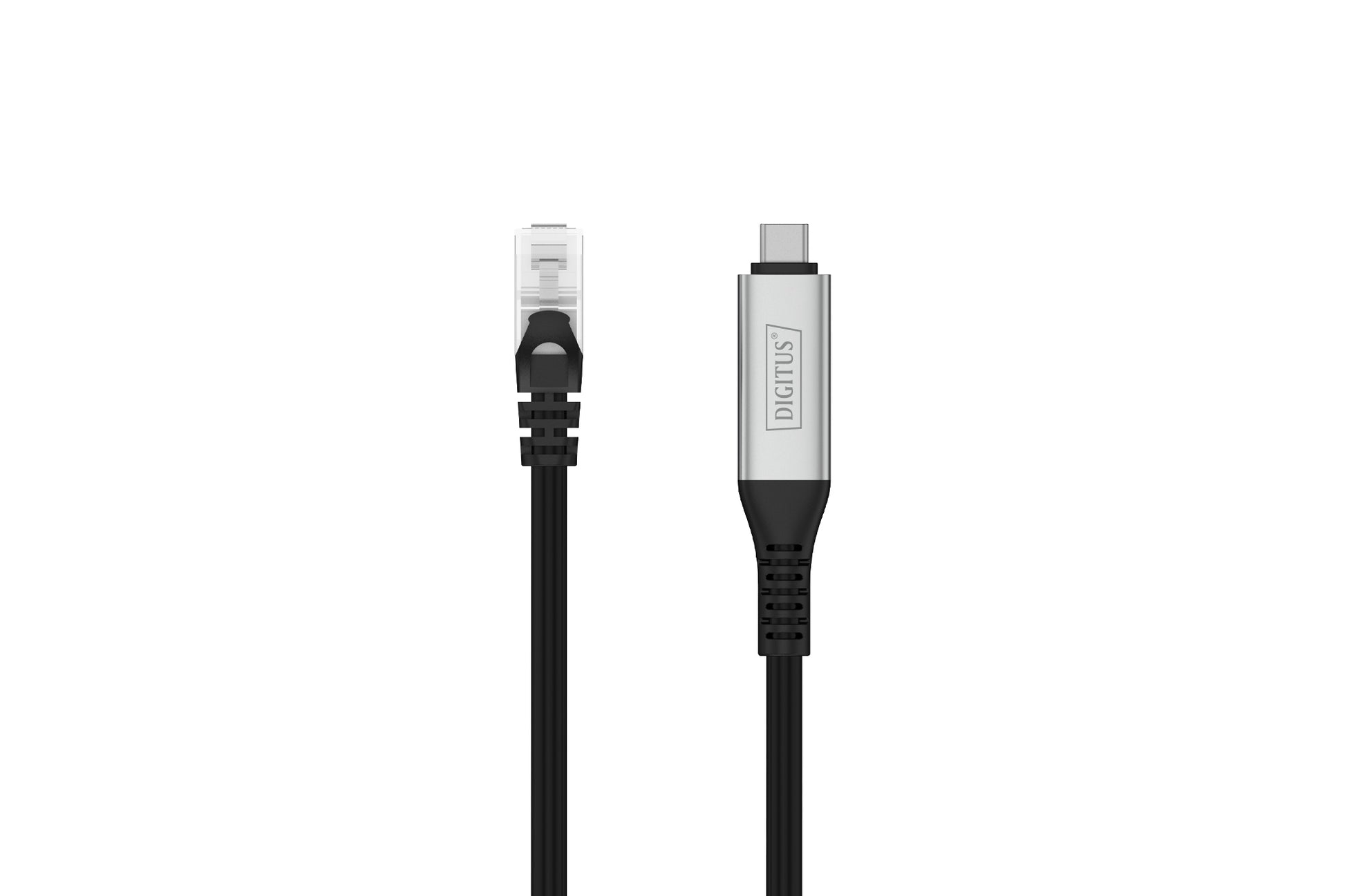 Digitus USB-C auf Ethernet (RJ-45) Adapter, USB 3.2 Gen 1, 1 Gbit/s, 5 m, Cat6A S/FTP, LSZH
