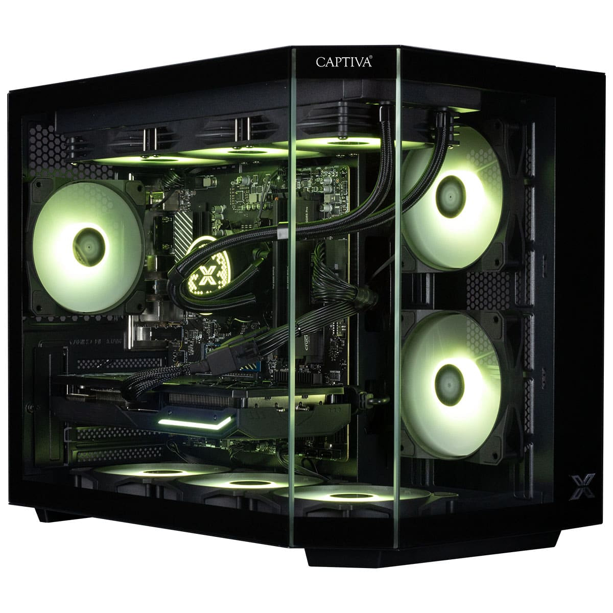 Captiva Tower – Intel Core i7-14700F, 32 GB RAM, 2 TB SSD, NVIDIA GeForce RTX 5070 Ti 16 GB, Windows 11 Home