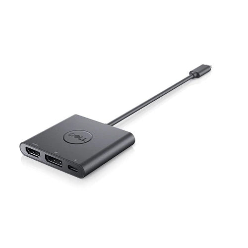 DELL Adapter USB-C zu HDMI/DisplayPort – 4K (3840 × 2160), USB 3.2 Gen 2 (10 Gbit/s), für Dell
