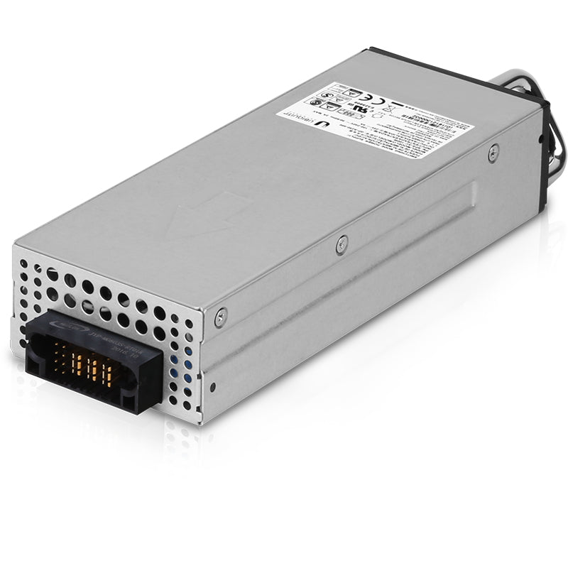 Ubiquiti Redundantes Netzteilmodul 100 W – AC 100–240 V – Schwarz/Grau