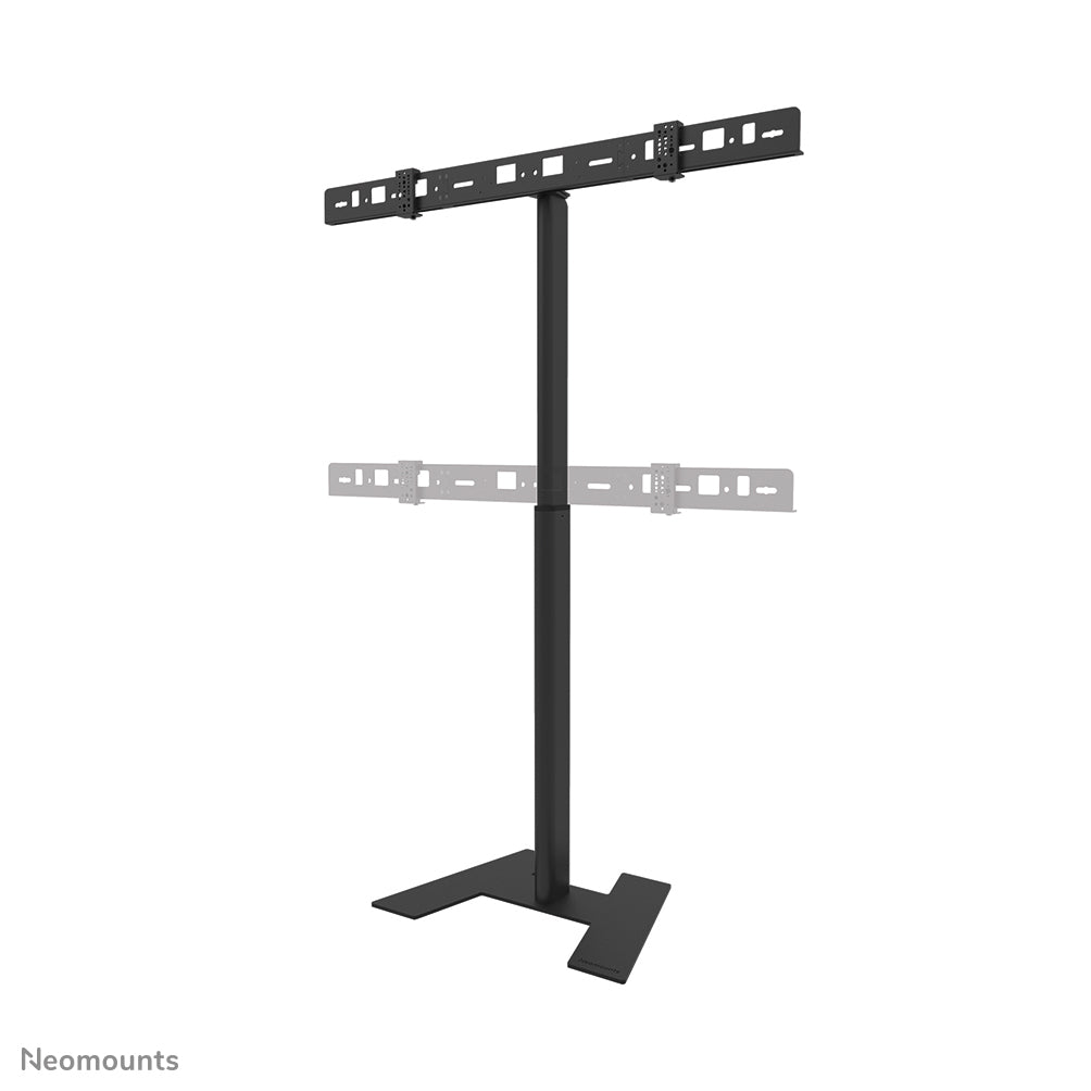 Neomounts AV80-500BL – Höhenverstellbarer Displayständer für 43–110", VESA 200×200–800×600, bis 10 kg, schwarz