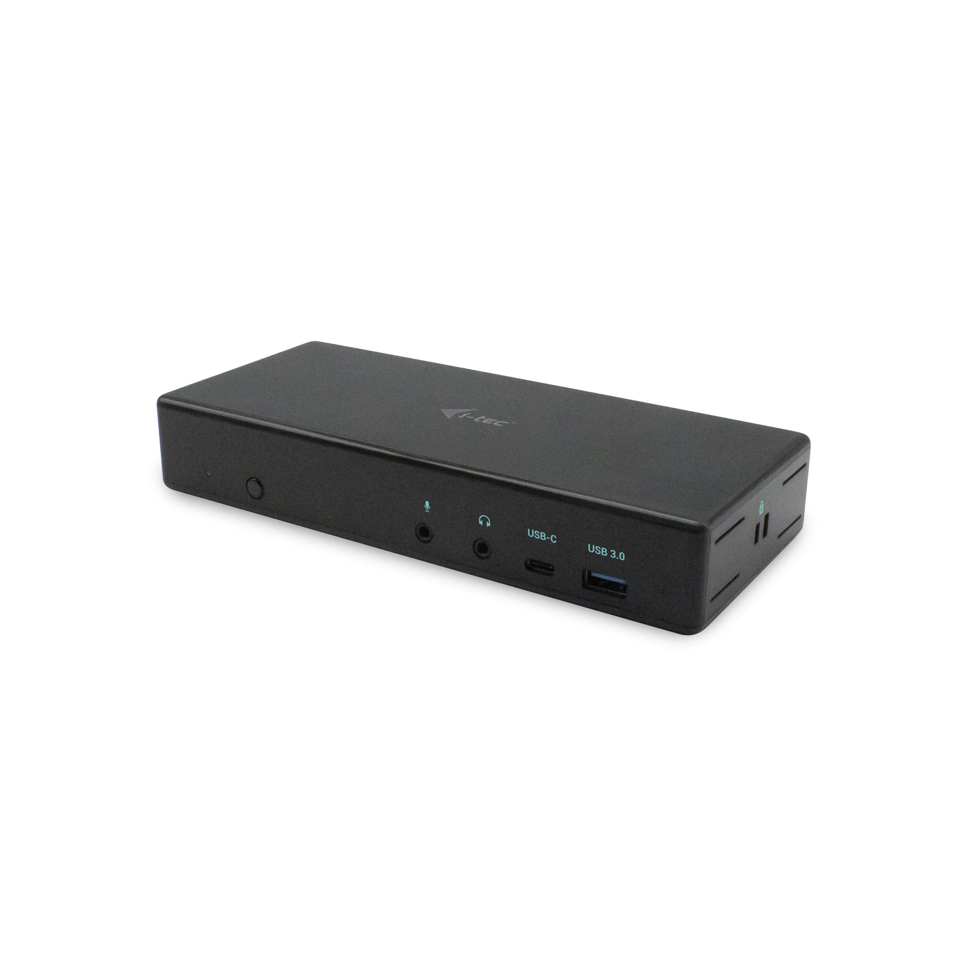 i-tec Quattro Dockingstation – USB-C, 2× DP, 2× HDMI, 5× USB-A, 2× USB-C, 85 W PD, GbE, für Windows/Mac/Linux