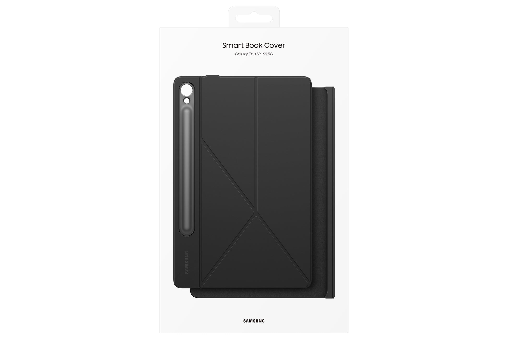 Samsung Smart Book Cover Notebook-Schutzhülle – für Tablets bis 11", Stoßschutz, Kunststoff, Schwarz