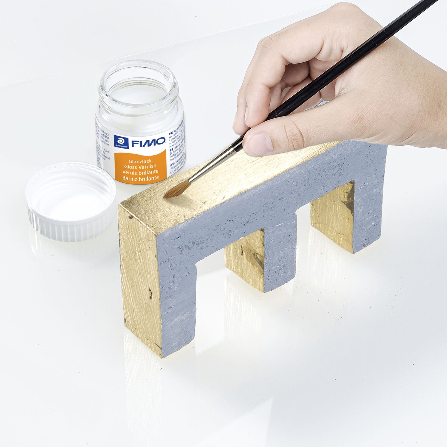 Staedtler FIMO Haftgrund für Blattmetall – 35 ml