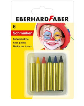 Eberhard Faber Schminkstifte – Set – 6 Farben