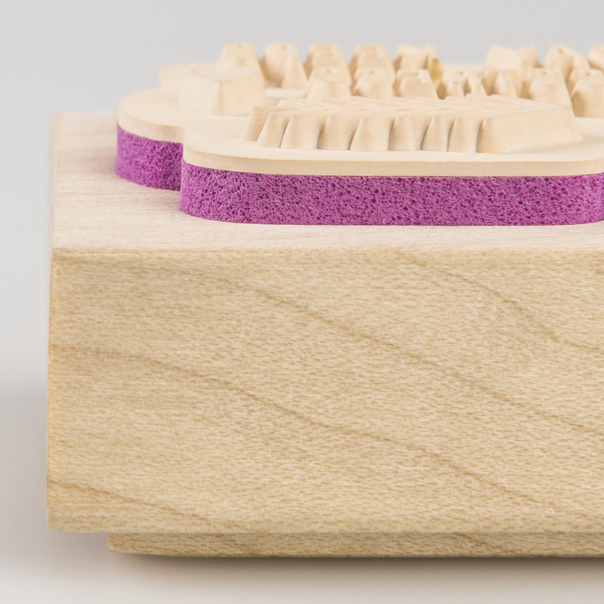 HEYDA Motivstempel – Herz – Holz – 54 × 59 mm