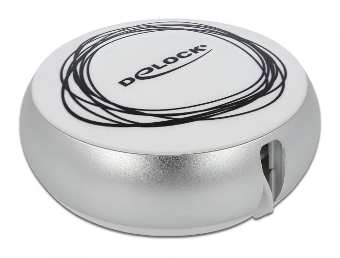 DeLOCK USB-Kabel – USB-A auf USB-C/Micro-USB-B – USB 2.0 (480 Mbit/s) – 0,92 m – Weiss/Silber
