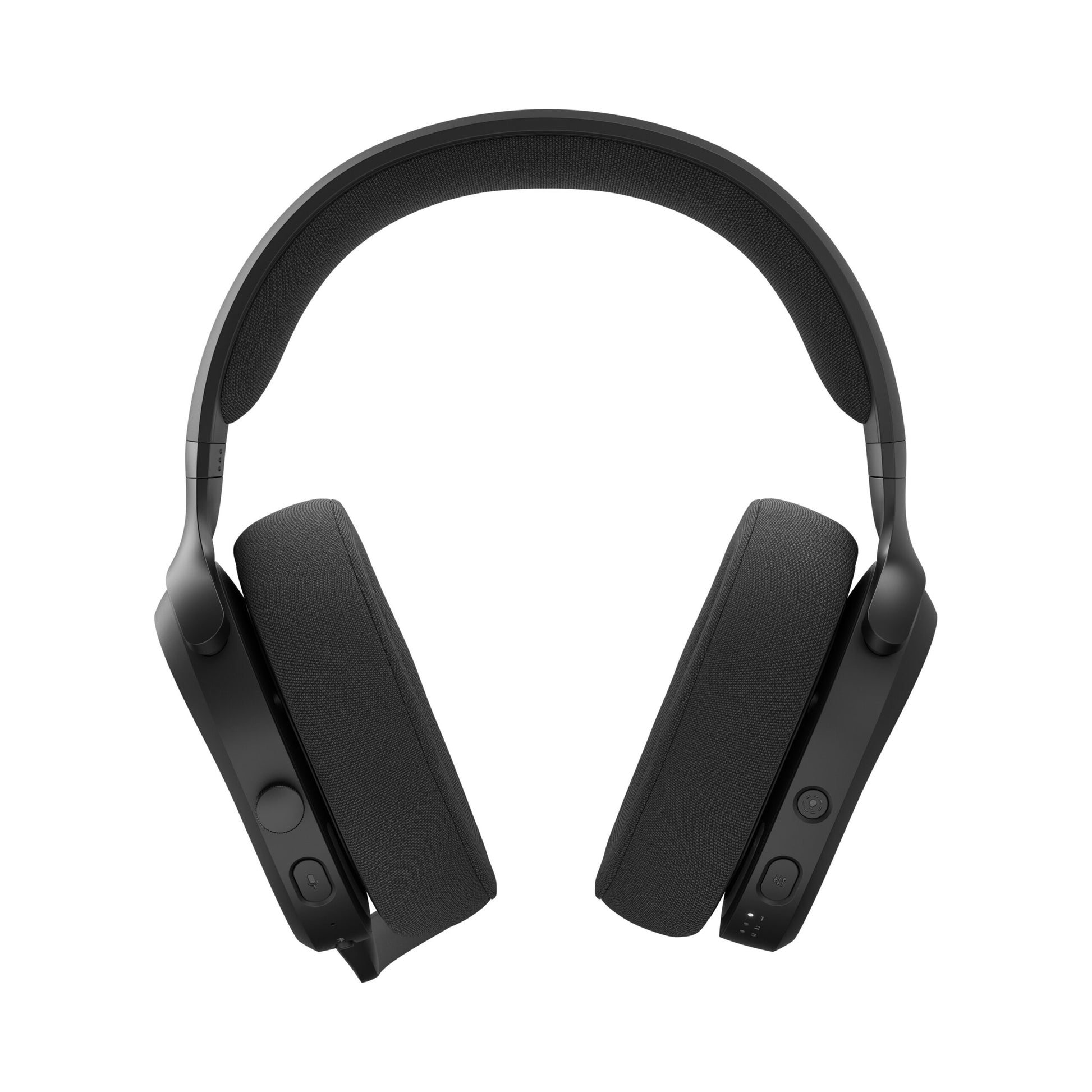 Fractal Design Scape Dark Gaming-Headset – On-Ear, Stereo, Kabel + BT, mit Ladestation, Schwarz