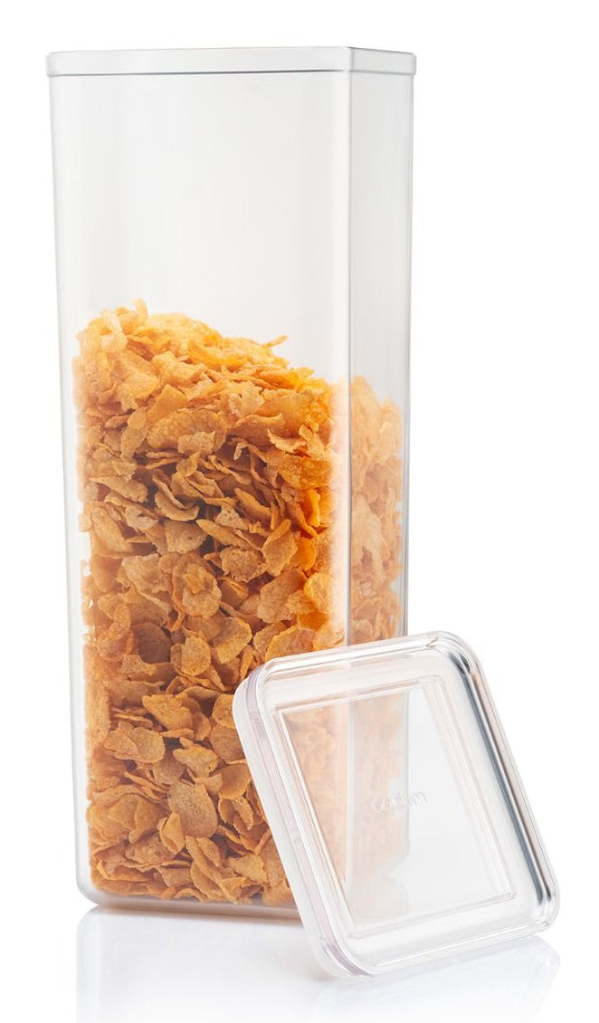 Bodum Canteen Vorratsdosen-Set – 4×1 l, 2×1,2 l, 4×0,5 l, 2×2,6 l – eckig – Kunststoff – transparent
