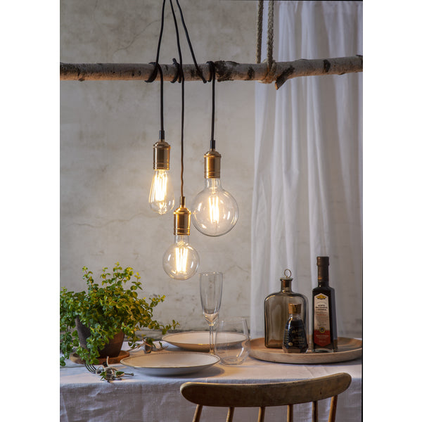 Star Trading LED-Leuchtmittel E27 Globus G125 – Warmweiss 2100 K, 700 lm, 6,5 W, dimmbar – 1 Stk.