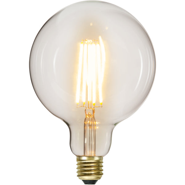 Star Trading LED-Leuchtmittel E27 Globus G125 – Warmweiss 2100 K, 700 lm, 6,5 W, dimmbar – 1 Stk.