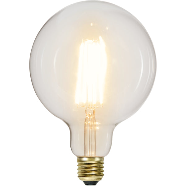 Star Trading LED-Leuchtmittel E27 Globus G125 – Warmweiss 2100 K, 700 lm, 6,5 W, dimmbar – 1 Stk.