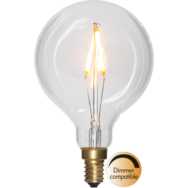 Star Trading Leuchtmittel E14 G80 – Warmweiss 2100 K, 100 lm, 1,5 W, dimmbar – 1 Stk.