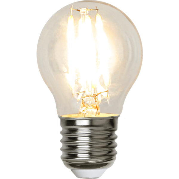 Star Trading LED-Leuchtmittel E27 G45 – Warmweiss 2700 K, 250 lm, 2 W – 1 Stk.
