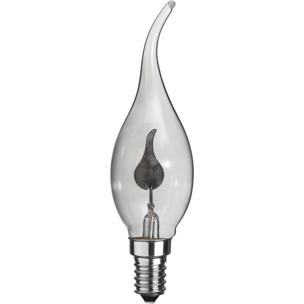 Star Trading LED-Leuchtmittel E14 Kerzenform – Warmweiss, 20 lm, 3 W – Klar – 1 Stk.