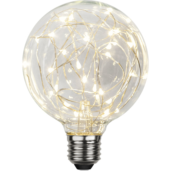 Star Trading LED-Leuchtmittel E27 G95 – Warmweiss 2900 K, 45 lm, 1,5 W – 1 Stk.