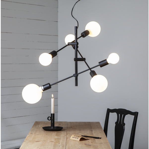 Star Trading LED-Leuchtmittel E27 Globus (G80) – 400 lm, 5 W, Warmweiss 2600 K