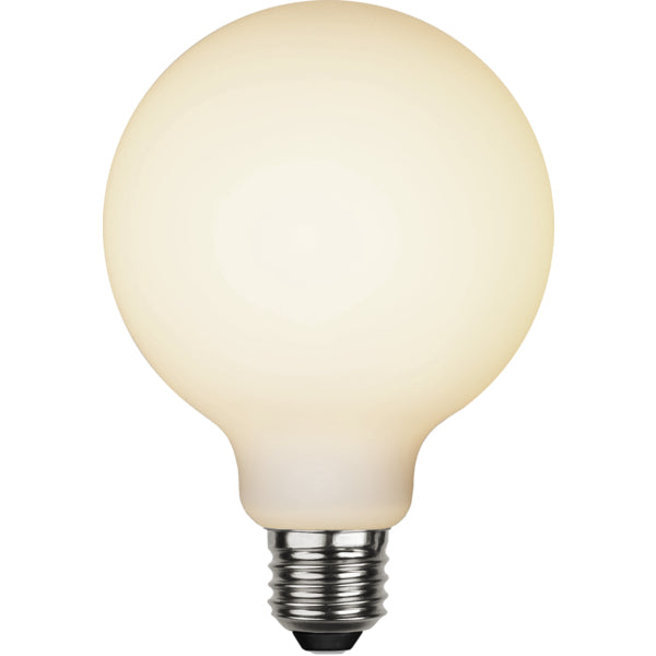 Star Trading LED-Leuchtmittel E27 G95 – Warmweiss 2600 K, 400 lm, 5 W – 1 Stk.