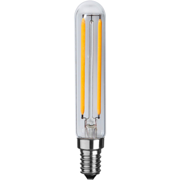 Star Trading LED-Leuchtmittel E14 T20 – Warmweiss 2700 K, 250 lm, 3,3 W, dimmbar – 1 Stk. – Klar