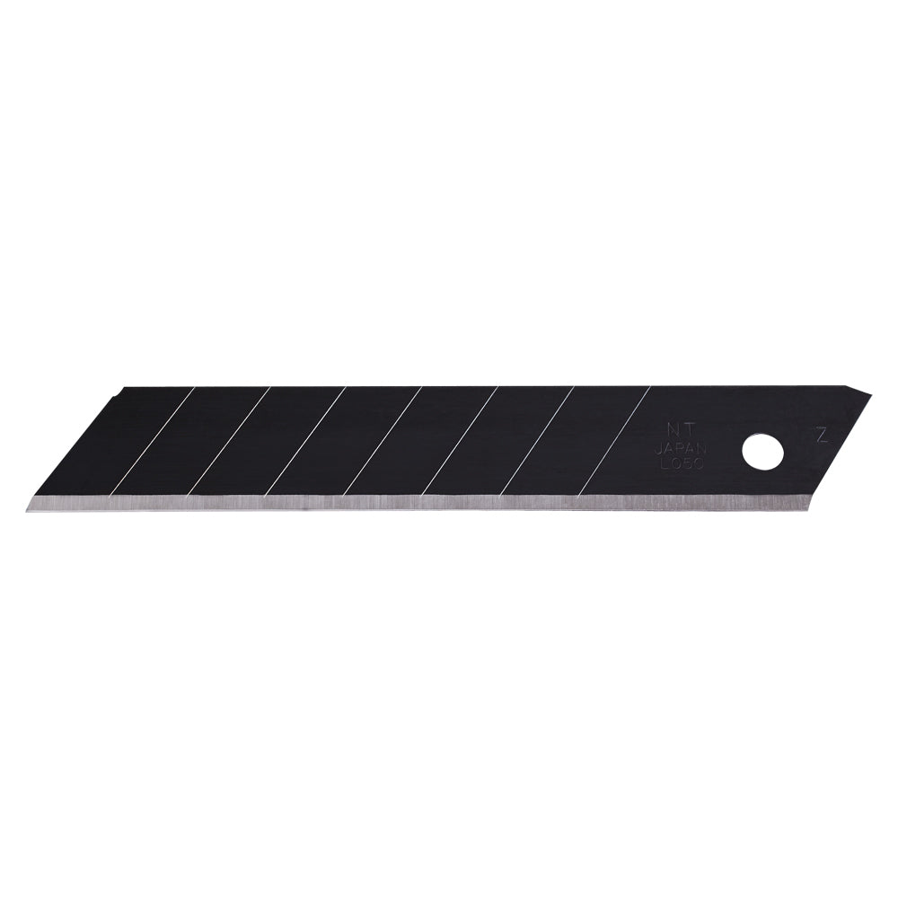 NT Cutter Ersatzklingen 18 × 0,5 × 100 mm rostfreier Stahl – 10 Stk – mit Spender