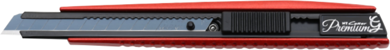 NT Cutter PMGA-EVO1 – Abbrechmesser 9 mm, mit Sperre, Rot, inkl. 1 Klinge