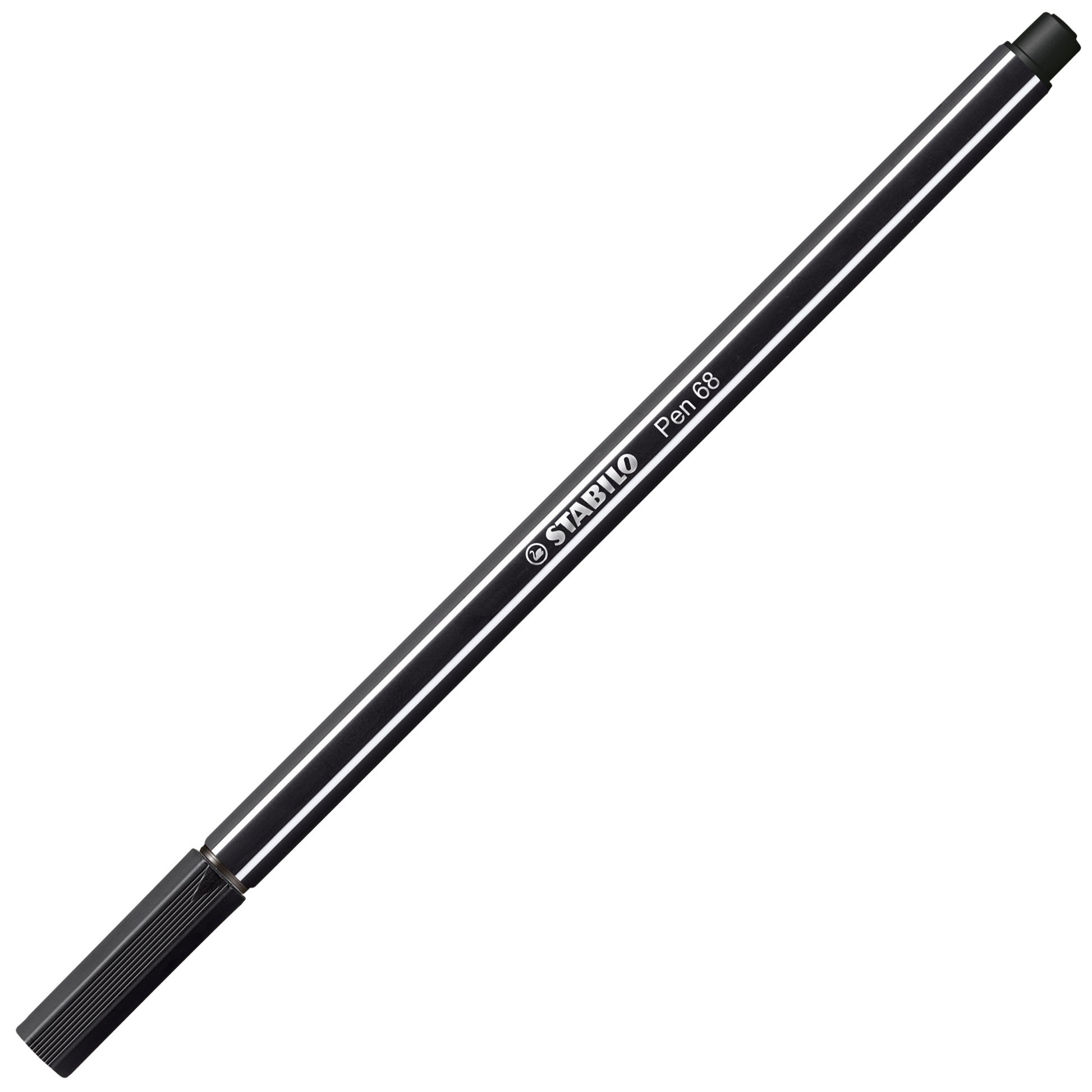 STABILO Pen 68 ARTY Filzstift – Rundspitze, 1 mm, wasserbasiert, 12 Farben
