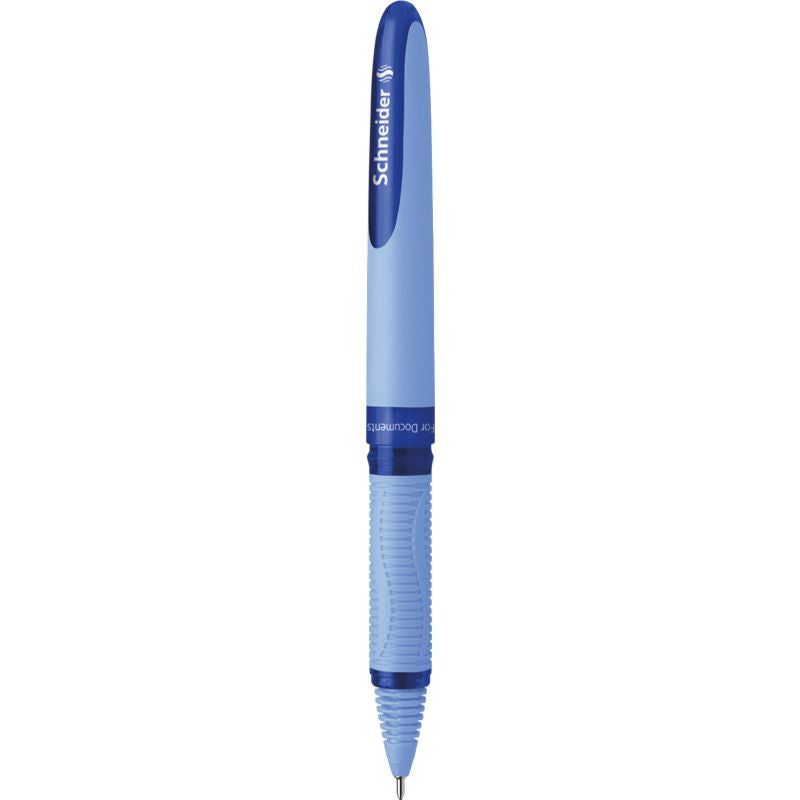 Schneider Schreibgeräte Schneider One Hybrid N 183503 – Tintenroller, 0,5 mm, Blau, Wasserfest