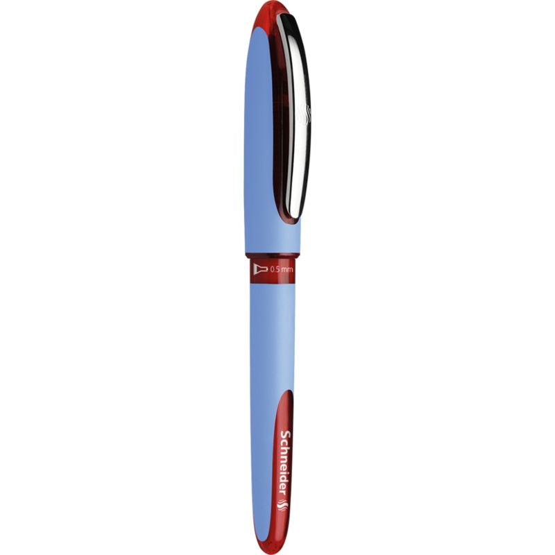 Schneider Schreibgeräte Schneider One Hybrid N – Tintenroller, 0,5 mm, rot, wasserfest