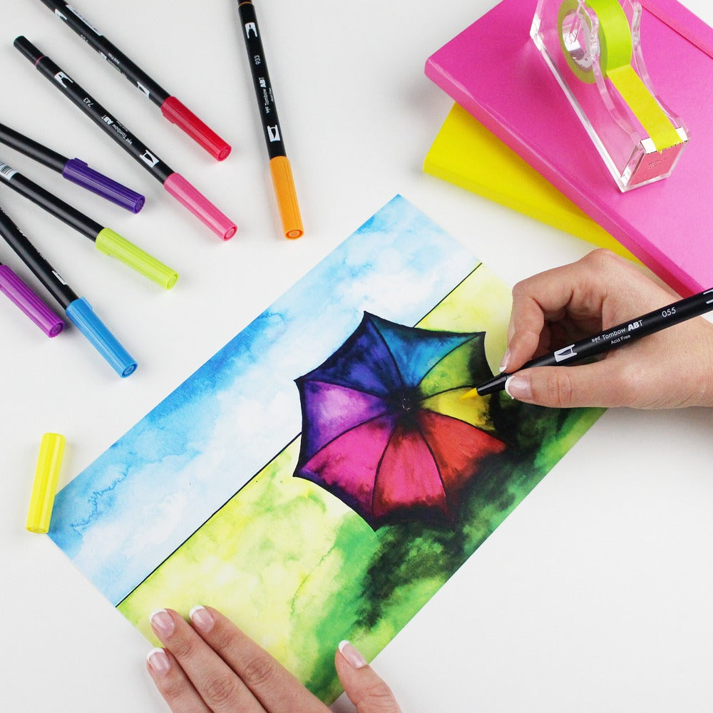 Tombow Filzstifte, Strichbreite 0,3–10 mm, 1 Stk.